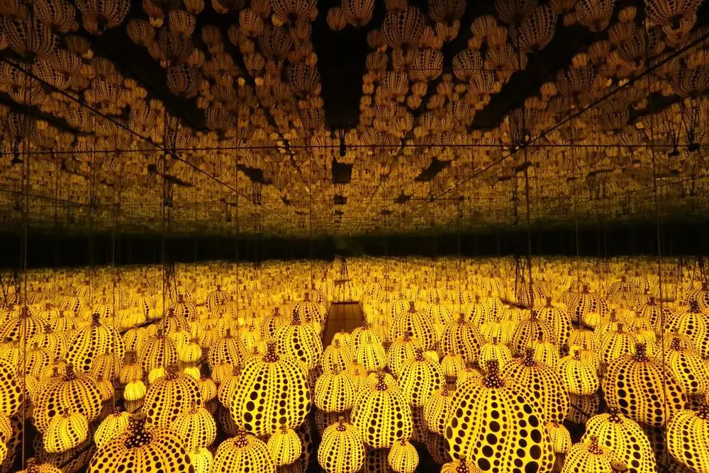 Kusama- Infinity Room, All The Eternal Love I Have For The Pumpkins
