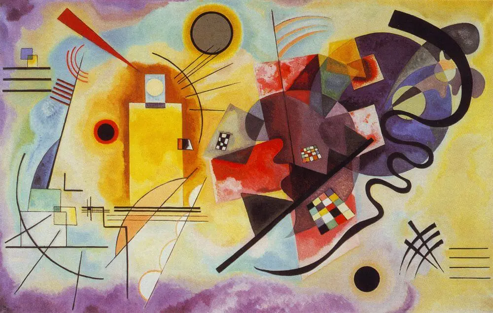 Yellow, Red, Blu – Wassilly Kandinsky